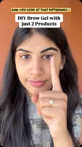 DIY Brow Gel with Just 2 Products!!🙈😱 , [brow gel, eyebrow gel, best brow  gel, affordable brow gel, diy brow gel, diy makeup, diy hacks, diy makeup  hacks, eyebrows gel, trending reel] , #diymakeup ...