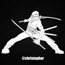 One piece, roronoa zoro, swords, green eye, anime, holding. Norbert Christopher One Piece Roronoa Zoro