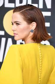 Zoey Deutch S Flipped Out Bob At The 2020 Golden Globes Gorgeous Hair Bob Hairstyles Hair Styles