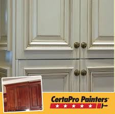 Embellishments and accessories add curve appeal, for a crisply casual mix. Sherwin Williams Devine White And A Chocolate Glaze Painting Kitchen Cabinets Beautiful Kitchen Cabinets Kitchen Cabinets