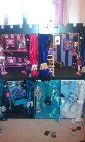 Bau dir selber dein haus. 21 Monster High Haus Ideen Monster High Puppenhaus Monster High Haus Monster High