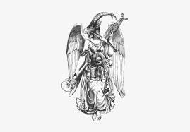 In recent years, a style that we can call the new tribal has emerged. Imagem Relacionada Black Tattoos New Tattoos Tribal Angel Demon Tattoo Design Png Image Transparent Png Free Download On Seekpng