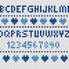 Cross stitch sea small cross stitch cross stitch letters cross stitch for kids cross stitch charts counted cross stitch patterns cross stitch la passion au bout des doigts, le nouveau blog !!! 3