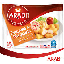 Beignets De Nuggets Arabi Arabi Halal 400g Filet Poulet Repas Escalope Panee