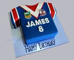 Nrl Roosters Jersey Cake Nfl Cake Birthday Cake Kids How To Make Cake