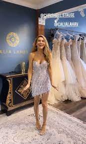 Heather Rae Young Brings Chrishell Stause To Wedding Rehearsal Dress Fitting Much Needed Girls Day In 2021 Wedding Rehearsal Dress Rehearsal Dress Dresses