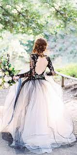 24 Black Wedding Dresses With Edgy Elegance Wedding Dresses Lace Gothic Wedding Dress Black Wedding Dresses