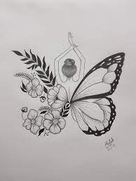 Butterfly Art Drawings Art Drawings Sketches Drawings