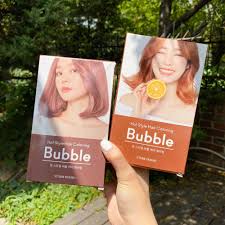 Might be suitable for people with very lightly bleached asian hair, or virgin black asian hair, but for me, i am never using etude house's hair colouring again. Etude House Bubble Hair Dye