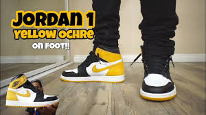 Check spelling or type a new query. Jordan 1 Yellow Ochre On Feet Youtube