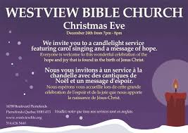 We Invite You To Join Us On Christmas Westview Bible Church Facebook