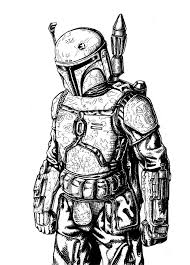 Boba Fett Line Art By Silesky On Deviantart Star Wars Drawings Star Wars Awesome Star Wars Art Drawings He is a clone bounty hunter featured in both the original and prequel film trilogies. boba fett line art by silesky on
