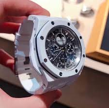 Audemars Piguet Royal Oak Offshore Tourbillon Chronograph 25th Anniversary White Ceramic Audemars Piguet Royal Oak Offshore Grande Complication Photo Taken By Roni Guo On Instagram