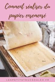Papier Floral En 2020 Papier Ensemence Graine