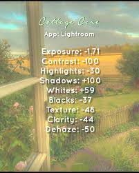 Cottage Core Lightroom Presets Tutorial Photo Editing Lightroom Photography Filters