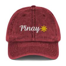 Pinay Filipino Vintage Cotton Twill Cap, Filipino Cap, Filipina Cap,  Philippines Cap - Etsy