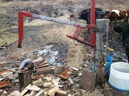 Farm Show Mystery Wood Splitter Built By Pennsylvanian Wood Splitter Farm Projects Wood