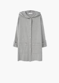 chaqueta algodon capucha mango kapusonlu triko giyim