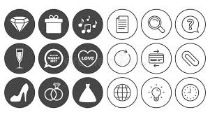 Wedding ring yellow gold 585, hammered gold wedding rings rounded oval rounded narrow wide structure hamburg ina stehle matt. Hochzeit Verpflichtungsikonen Ringe Geschenkbox Vektor Abbildung Illustration Von Datei Geschenk 97081343