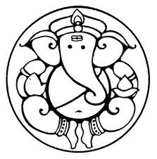 Black White Images Of Ganesh Shree Ganesh Logo Ganesha Drawing Ganesha Art Ganesha Painting