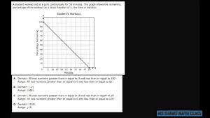 The staar test is a timed test. 2019 Staar Released Exam Algebra 1 11 Youtube