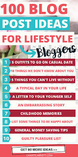 Starting A Lifestyle Blog Looking For Lifestyle Blog Ideas Use This List Of 100 Lifestyle Blog Topics To Insp Lifestyle Blog Topics Blog Topics Blogging Tips