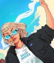 Diberkato On Instagram Appearances Can Be Deceiving Choose You Favorite Version 1 Or 2 Illustrations Ar Swag Art Smoke Art Anime Art Girl