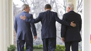 On january 20, 2021, joseph robinette biden jr. Former Presidents Obama Bush Clinton Show Solidarity At Biden Inaugural
