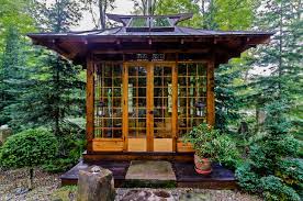 Japanese Tea House Asian Landscape Cleveland By Miriam S River House Designs Llc Houzz