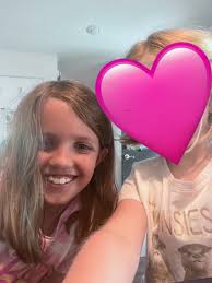 Annual photos of son and dog growing up