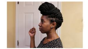 It has all the comfort of a simple half ponytail, but. Box Braid Updo To End All Box Braid Updos Youtube