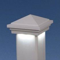 Haven Downward Low Voltage Post Cap Light By Lmt Mercer White Led Deck Lighting Deck Lighting Post Cap