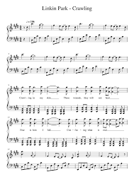 Linkin Park Crawling Piano Sheet Music In 2021 Sheet Music Piano Sheet Music Easy Piano Sheet Music