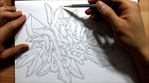 In simple terms wildstyle graffiti defines as: How To Draw Graffiti Wild Style Graphics Graffiti And Illustration Drawing Tutorial Youtube