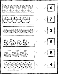 Rekenspelletje Voor Pasen Kiddicolour