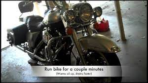 How To Change The Oil In A 2003 Harley Davidson Road King Youtube
