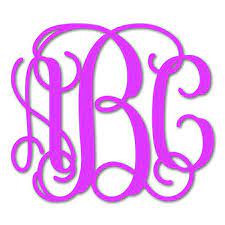 Download Amazon Com Custom Personalized Vine Monogram Initial Vinyl Decal Bumper Sticker For Cars Yeti Cup Tumblers Laptop 3 X3 5 16 Colors Automotive