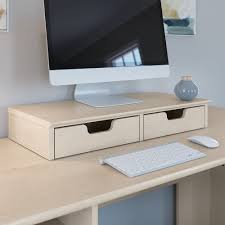 Find a wide selection of computer desks, corner desks, and office desks. Cabot Desktop Organizer With Drawers By Bush Furniture Overstock 32490424 Reclaimed Pine