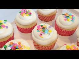 The icing melted slightly for me. How To Make Fluffy Frosting Youtube