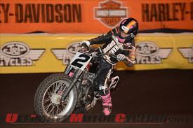 American flat track veteran kenny coolbeth, jr. Harley S Coolbeth 6th At Ponomo Ama Flat Track Finals