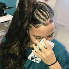 The hair can still be shown off, but is kept off the. 10 Easy Black Side Ponytail Hairstyles For 2020 Natural Girl Wigs
