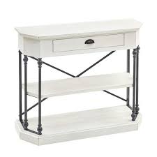 White 3 Tier Console Table Console Table Oak Console Table Linen Dining Chairs