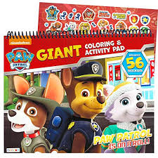 Free paw patrol coloring pages are based on nickelodeon's original production. Bendon Publishing Paw Patrol Coloring And Activity Giant Floor Pad Jumbo Book Paw Party Pack Educational Toys Planet