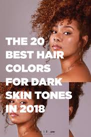 As far as choosing the best hair color for you goes, skin tone plays a key role in determining what makes you look like the best version of yourself vs. Choosing A New Hair Color That Compliments Your Skin Tone Can Be A Difficult Task Hair Color For Dark Skin Hair Color For Dark Skin Tone Skin Tone Hair Color