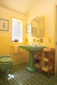 Bathroom ideas 1930s is the most searched search of the month. Retro Yellow Tile Bathroom Novocom Top