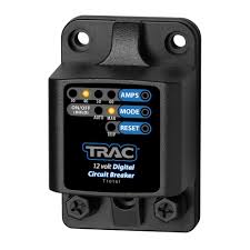 12 volt 50 amp circuit breaker. Trac Outdoors 12 Volt Digital Circuit Breaker 30 60 Amps T10161 The Home Depot