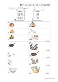 2 tablespoons unsalted butter (1 1/2 for the pan, and 1/2 for when it's done) cayenne or white pepper to taste, optional. French Omelette Recipe English Esl Worksheets For Distance Learning And Physical Classrooms