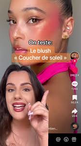 Un blush coucher de soleil? On teste la technique de @Alissajanay ! #m...