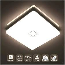 Fueva 5 4000k 210 ceiling mount white (99226). Airand 24w Led Flush Mount Ceiling Light 4000k 12 6 Inch Square Led Ceiling Lamp Fixture For Kitchen Hallw In 2021 Led Ceiling Lights Led Ceiling Modern Ceiling Light
