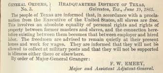 With that in mind we've decided to take an in depth look into the meaning of juneteenth, the history of the. Juneteenth And General Order No 3 Galveston Historical Foundation